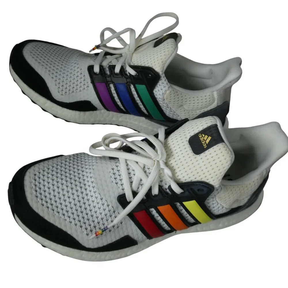 Adidas Ultraboost S&L Pride White FY5347 Men’s 6.5 / Women’s‎ 8 Running Shoes